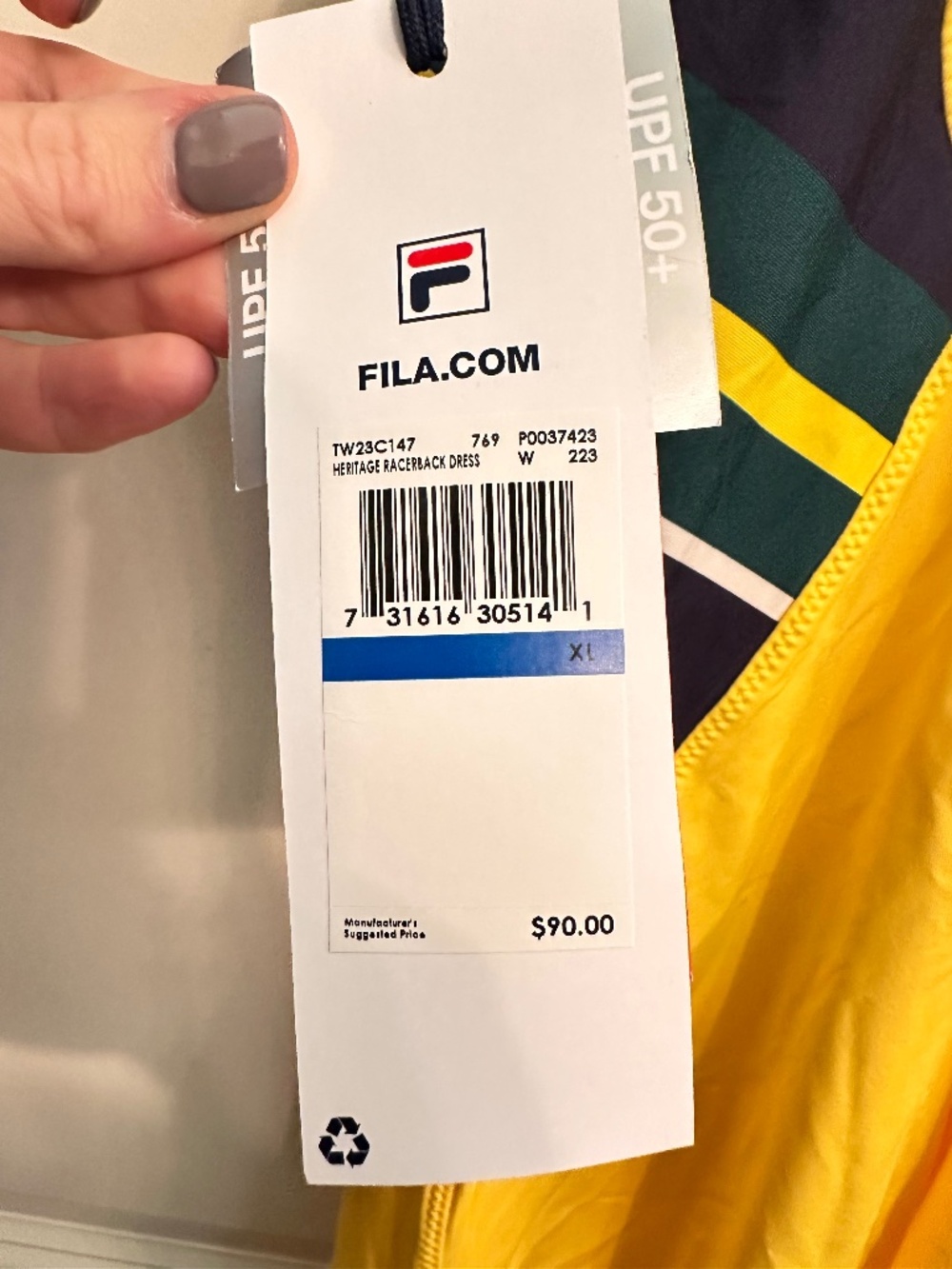 Fila Tennis dress and shorts